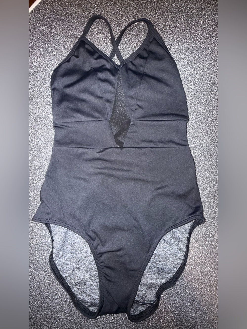 Five Dancewear Black Leotard Size X-Small Adult